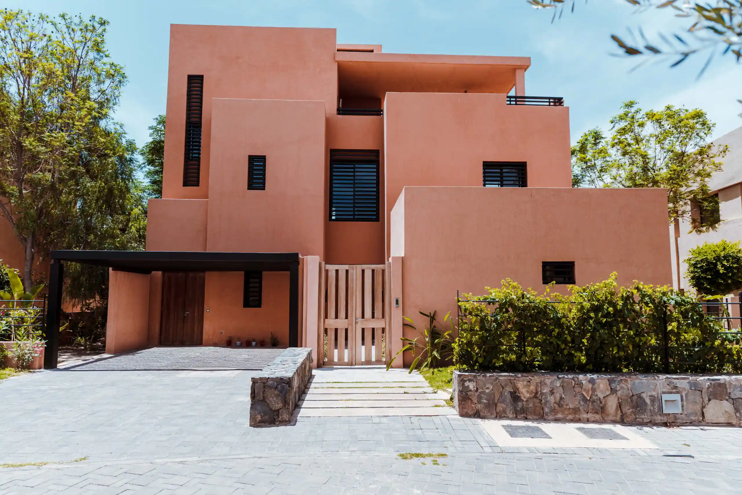 Terrace living at Le Club Resort Al Maaden, one of Originn's Marrakech projects