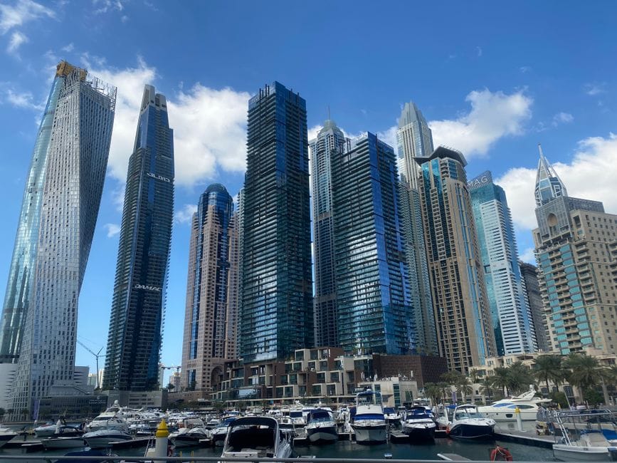 Dubai's residential towers, where the owner and manager contract is registered with the Land Department